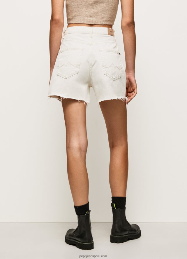 mujer shorts de mezclilla con corte globo Pepe Jeans 44JTZ498 mezclilla - Imagen 5