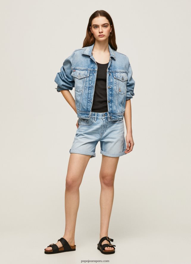 mujer_shorts_de_mezclilla_de_corte_estandar_pepe_jeans_44jtz492_mezclilla.jpg mujer shorts de mezclilla de corte estándar Pepe Jeans 44JTZ492 mezclilla - Imagen 1