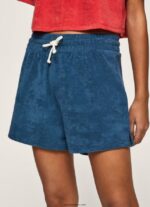 mujer shorts deportivos con logo bordado Pepe Jeans 44JTZ532 jarman - Imagen 3