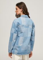 mujer sobrecamisa de mezclilla regular fit Pepe Jeans 44JTZ352 mezclilla - Imagen 3