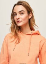 mujer sudadera con capucha de algodón Pepe Jeans 44JTZ282 durazno - Imagen 3