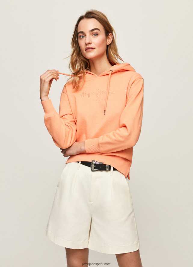 mujer_sudadera_con_capucha_de_algodon_pepe_jeans_44jtz282_durazno.jpg mujer sudadera con capucha de algodón Pepe Jeans 44JTZ282 durazno - Imagen 1