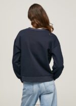mujer suéter con logo circular Pepe Jeans 44JTZ279 dulwich - Imagen 4