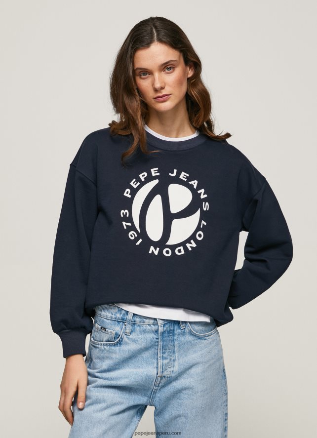mujer_sueter_con_logo_circular_pepe_jeans_44jtz279_dulwich.jpg mujer suéter con logo circular Pepe Jeans 44JTZ279 dulwich - Imagen 1