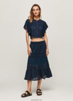 mujer sujetador deportivo de algodón Pepe Jeans 44JTZ536 blanco - Imagen 3
