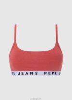 mujer sujetador deportivo solid str brlt Pepe Jeans 44JTZ570 estudio rojo