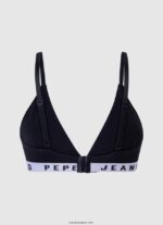 mujer sujetador triangular de algodón Pepe Jeans 44JTZ538 negro - Imagen 2