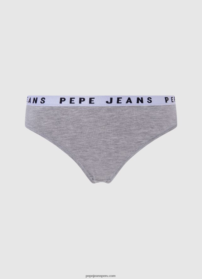 mujer_tanga_clasica_con_logo_estampado_pepe_jeans_44jtz568_gris_marga.jpg mujer tanga clásica con logo estampado Pepe Jeans 44JTZ568 gris marga - Imagen 1