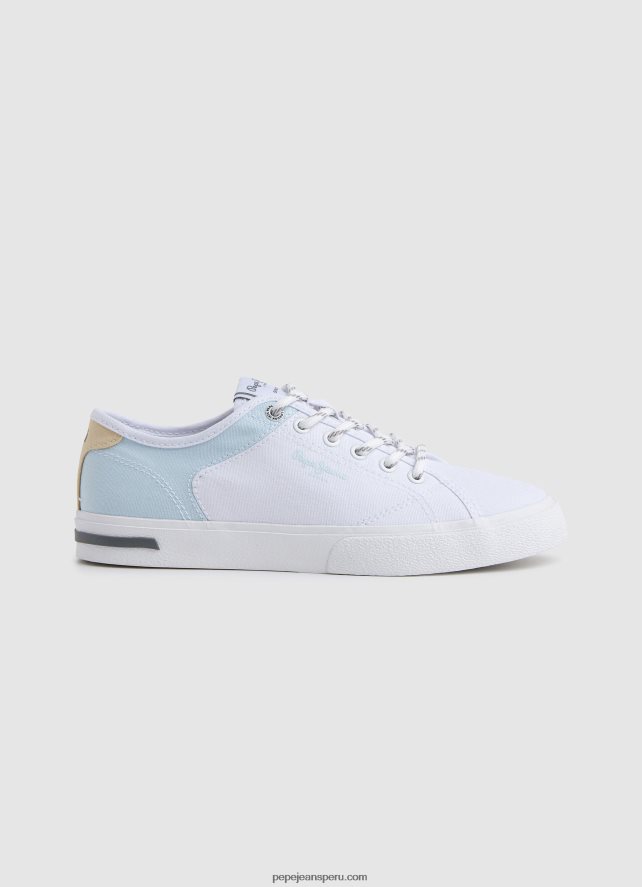 mujer_tenis_basicos_kenton_road_pepe_jeans_44jtz635_blanco.jpg mujer tenis básicos kenton road Pepe Jeans 44JTZ635 blanco - Imagen 1