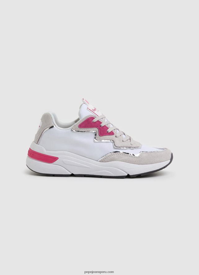mujer_tenis_combinados_arrow_light_pepe_jeans_44jtz602_blanco.jpg mujer tenis combinados arrow light Pepe Jeans 44JTZ602 blanco - Imagen 1