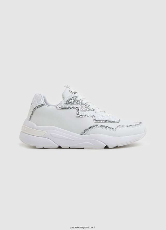 mujer_tenis_combinados_arrow_marlow_pepe_jeans_44jtz600_blanco.jpg mujer tenis combinados arrow marlow Pepe Jeans 44JTZ600 blanco - Imagen 1