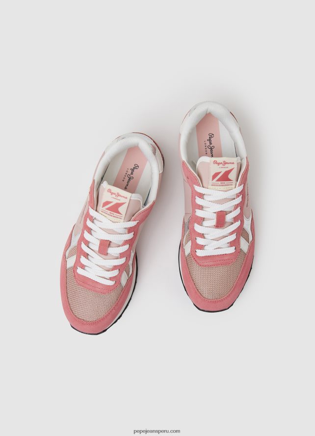 mujer tenis combinados brit heritage Pepe Jeans 44JTZ614 rosa - Imagen 2