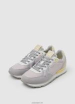 mujer tenis combinados con estampado brit Pepe Jeans 44JTZ587 Rosa suave - Imagen 4