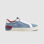 mujer tenis Kenton de lona vaquera Pepe Jeans 44JTZ627 fábrica azul