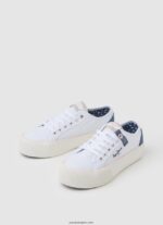 mujer tenis ottis con plataforma Pepe Jeans 44JTZ608 blanco - Imagen 3