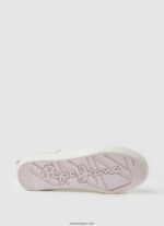mujer tenis vulcanizados con bandera allen Pepe Jeans 44JTZ620 blanco - Imagen 5