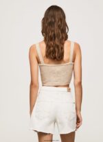 mujer top tejido con tirantes Pepe Jeans 44JTZ242 fuerte - Imagen 4