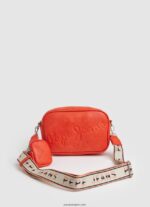 mujer tote de paja tejida Pepe Jeans 44JTZ717 caramelo - Imagen 4