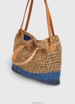 mujer tote de paja tejida Pepe Jeans 44JTZ745 dulwich - Imagen 3