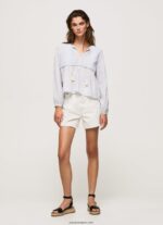 mujer túnica de gasa de algodón Pepe Jeans 44JTZ349 multi - Imagen 2