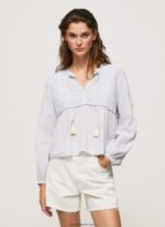 mujer túnica de gasa de algodón Pepe Jeans 44JTZ349 multi