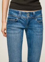 mujer vaqueros de talle bajo de corte regular de venus Pepe Jeans 44JTZ33 mezclilla - Imagen 3