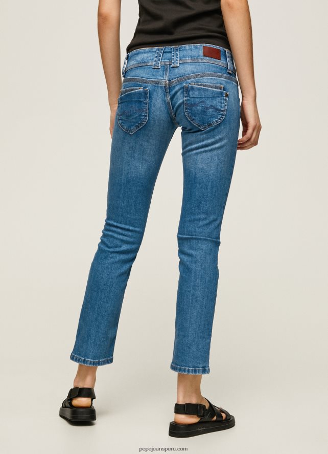 mujer vaqueros de talle bajo de corte regular de venus Pepe Jeans 44JTZ33 mezclilla - Imagen 4