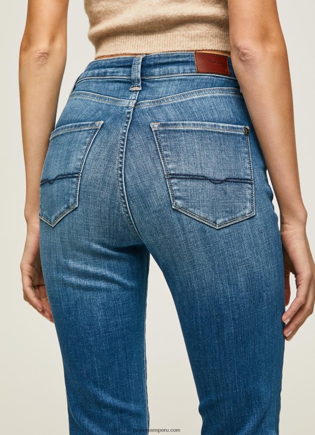 mujer vaqueros dion de talle alto acampanados Pepe Jeans 44JTZ60 mezclilla - Imagen 5