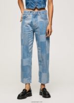 mujer vaqueros dover de tiro alto Pepe Jeans 44JTZ88 mezclilla - Imagen 2