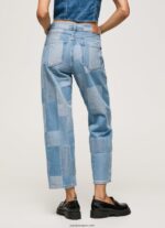 mujer vaqueros dover de tiro alto Pepe Jeans 44JTZ88 mezclilla - Imagen 4