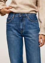 mujer vaqueros Dover de tiro alto y corte holgado Pepe Jeans 44JTZ83 mezclilla - Imagen 3