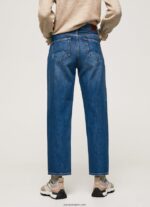mujer vaqueros Dover de tiro alto y corte holgado Pepe Jeans 44JTZ83 mezclilla - Imagen 4