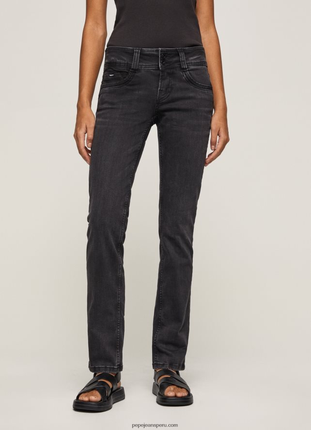 mujer vaqueros gen de tiro medio con corte regular Pepe Jeans 44JTZ26 mezclilla - Imagen 2