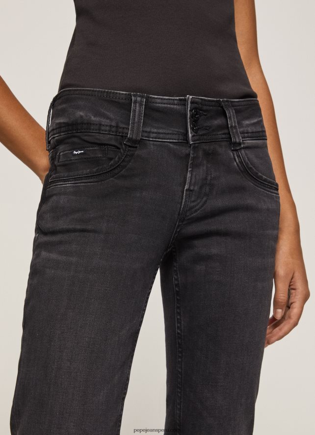 mujer vaqueros gen de tiro medio con corte regular Pepe Jeans 44JTZ26 mezclilla - Imagen 3
