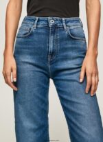 mujer vaqueros Lexa Sky de talle alto y ancho Pepe Jeans 44JTZ91 mezclilla - Imagen 3