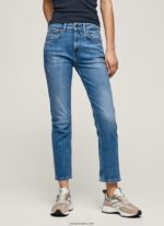 mujer vaqueros mary de talle alto Pepe Jeans 44JTZ18 mezclilla - Imagen 2