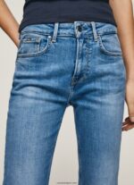 mujer vaqueros mary de talle alto Pepe Jeans 44JTZ18 mezclilla - Imagen 3