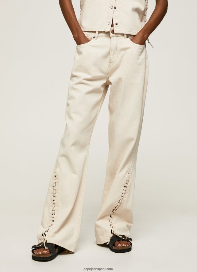 mujer vaqueros mayfair de tiro medio holgados Pepe Jeans 44JTZ89 mezclilla - Imagen 2