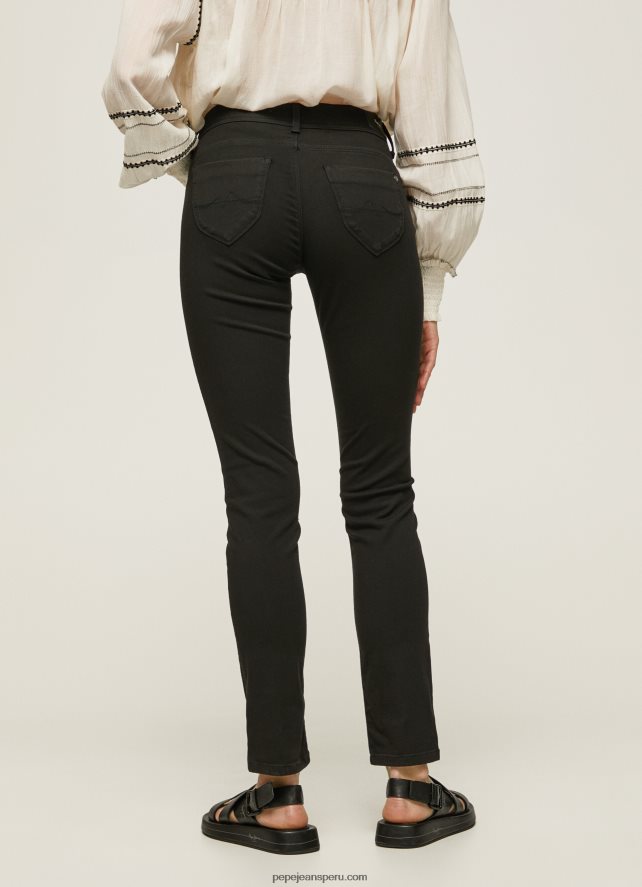 mujer vaqueros New Brooke de corte regular con cintura media Pepe Jeans 44JTZ7 mezclilla - Imagen 4