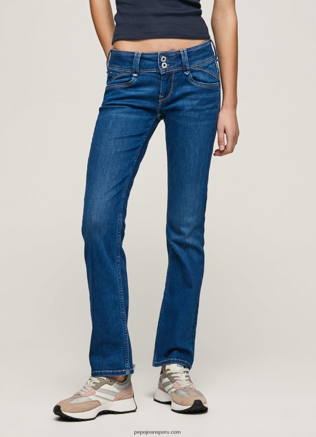 mujer vaqueros new gen midrise regular fit Pepe Jeans 44JTZ12 mezclilla - Imagen 2