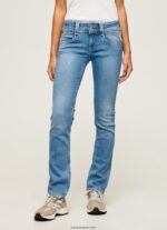 mujer vaqueros new gen midrise regular fit Pepe Jeans 44JTZ13 mezclilla - Imagen 2