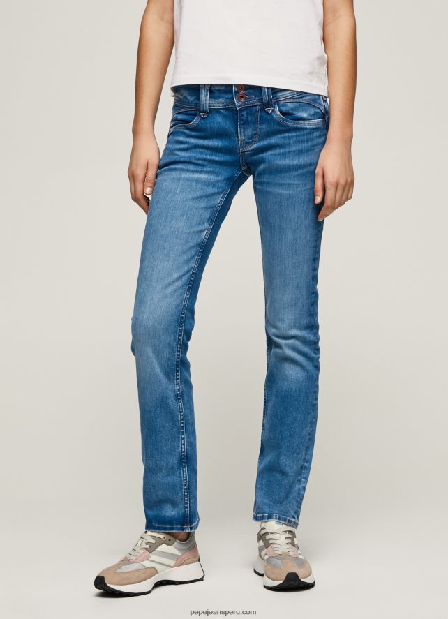 mujer vaqueros new gen midrise regular fit Pepe Jeans 44JTZ14 mezclilla - Imagen 2