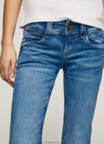 mujer vaqueros new gen midrise regular fit Pepe Jeans 44JTZ14 mezclilla - Imagen 3