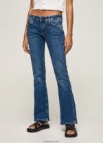 mujer vaqueros pimlico regular fit de cintura media Pepe Jeans 44JTZ36 mezclilla - Imagen 2