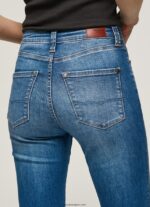 mujer vaqueros pitillo de talle alto Pepe Jeans 44JTZ41 mezclilla - Imagen 5