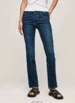 mujer vaqueros pitillo de tiro medio Pepe Jeans 44JTZ65 mezclilla - Imagen 2