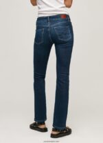 mujer vaqueros pitillo de tiro medio Pepe Jeans 44JTZ65 mezclilla - Imagen 4