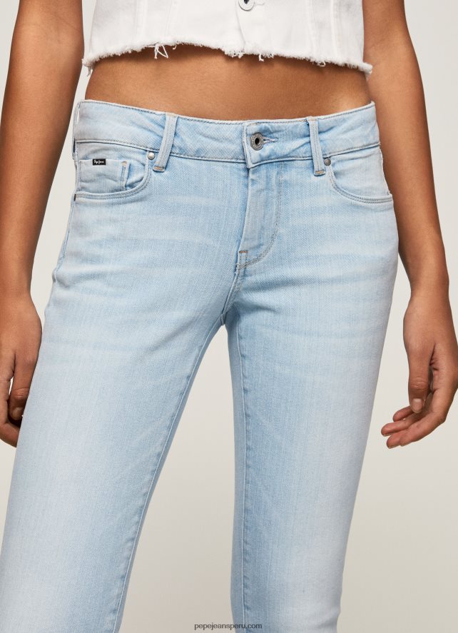 mujer vaqueros pitillo de tiro medio soho Pepe Jeans 44JTZ53 mezclilla - Imagen 3