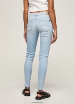 mujer vaqueros pitillo de tiro medio soho Pepe Jeans 44JTZ53 mezclilla - Imagen 4