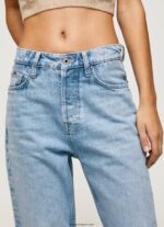 mujer vaqueros robyn de talle alto y corte regular Pepe Jeans 44JTZ16 mezclilla - Imagen 3